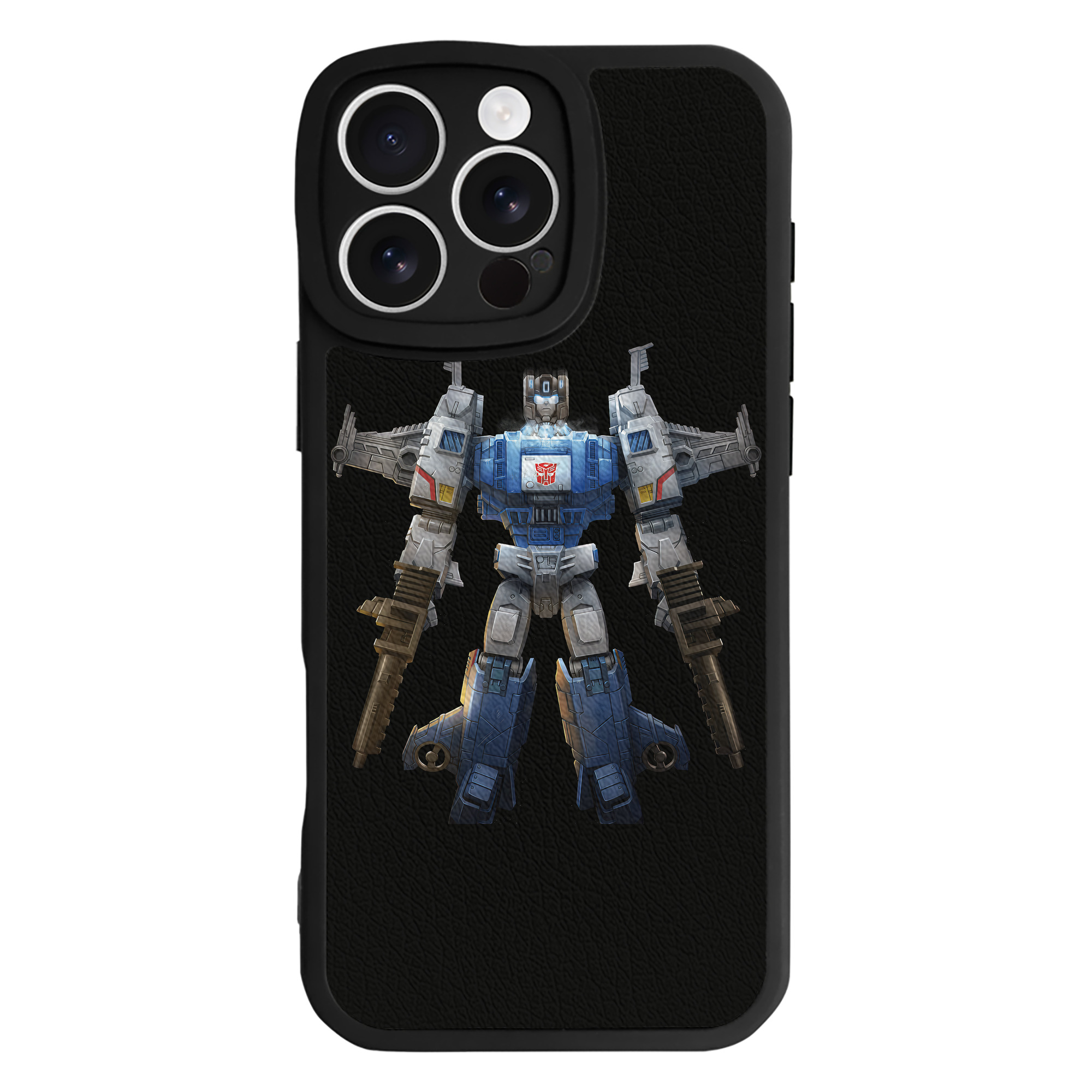 （画像用） Transformers トランスフォーマー 【iPhone 16シリーズ対応】シリコンスマホケース（レザー調） 材質：シリコン